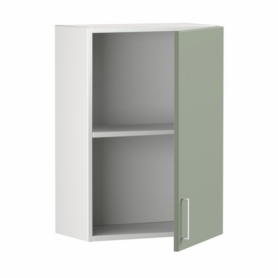 Кухонный модуль навесной 50х67,6х28,6 см Твэгги зеленый 1 полка