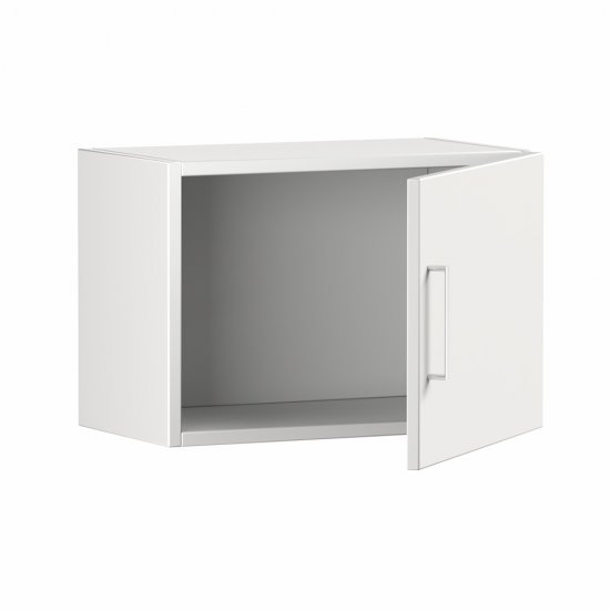 Кухонный модуль навесной над вытяжкой 50х35х28,6 см Твэгги белый