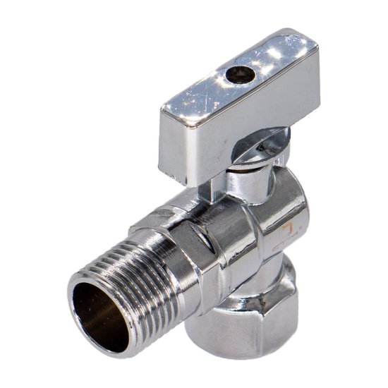 Угловой шаровой кран для бытовых приборов СТМ CAMF1212