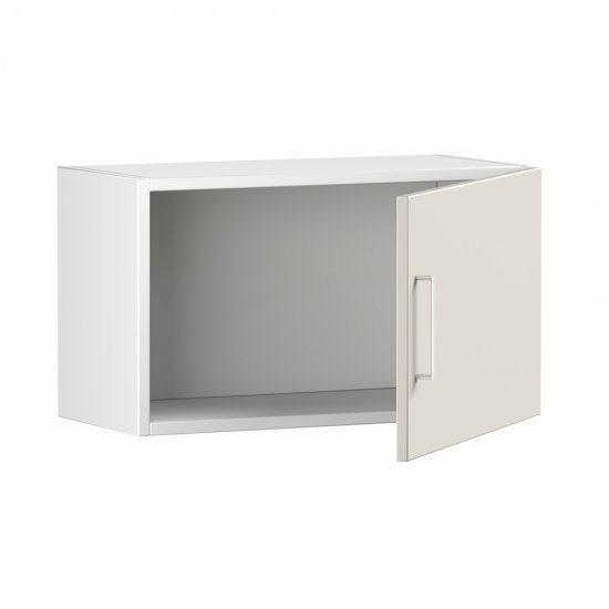 Кухонный модуль навесной над вытяжкой 60х35х28,6 см Твэгги ваниль