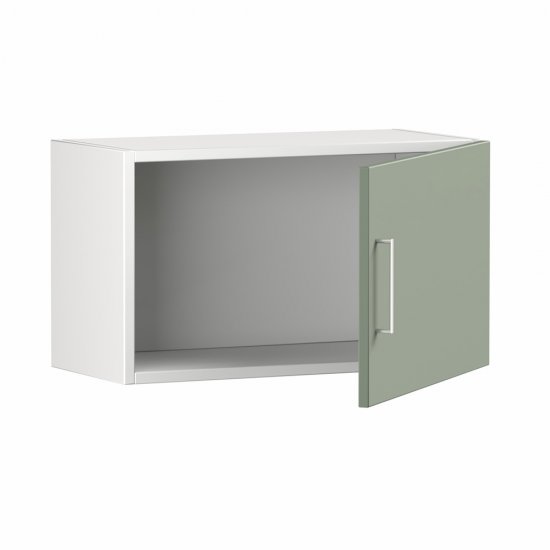 Кухонный модуль навесной над вытяжкой 60х35х28,6 см Твэгги зеленый