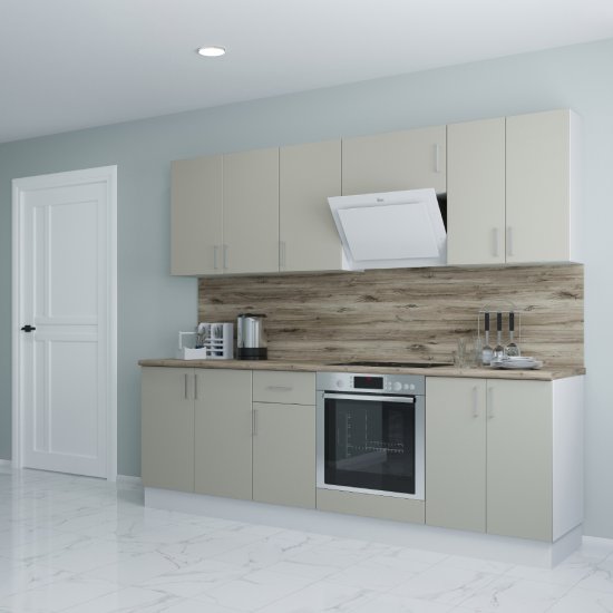 Кухонный модуль напольный 40х84х53,6 см Твэгги ваниль 1 полка/1 ящик