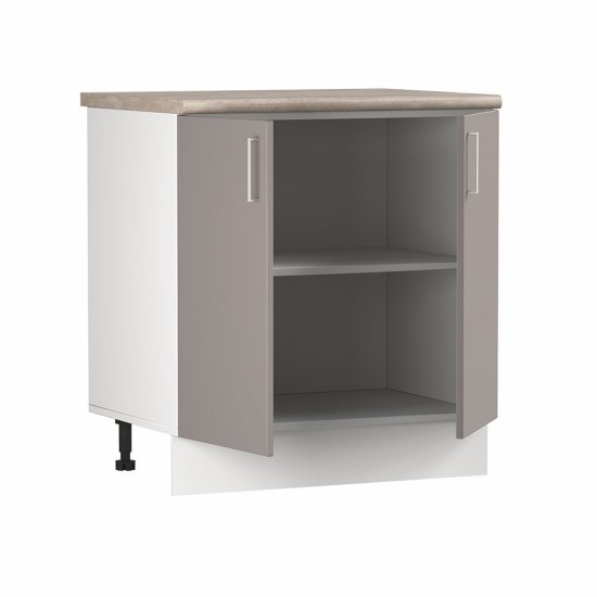 Кухонный модуль напольный 80х84х53,6 см Твэгги тауп 1 полка