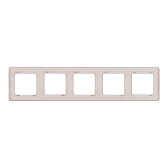 Рамка Legrand Inspiria пятиместная розовая (673974)