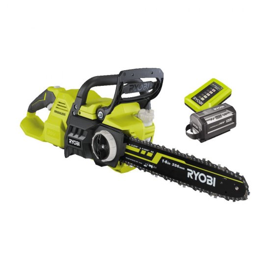 Бесщеточная цепная пила Ryobi RY36CSX35A-160