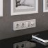 Рамка Werkel Platinum четырехместная алюминий (a059218)
