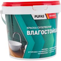Морозостойкая влагостойкая краска Pufas Decoself