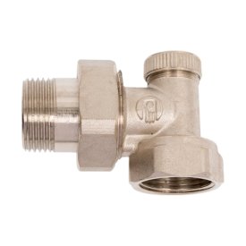 Угловой настроечный клапан для радиатора LAMMIN LM21046000020