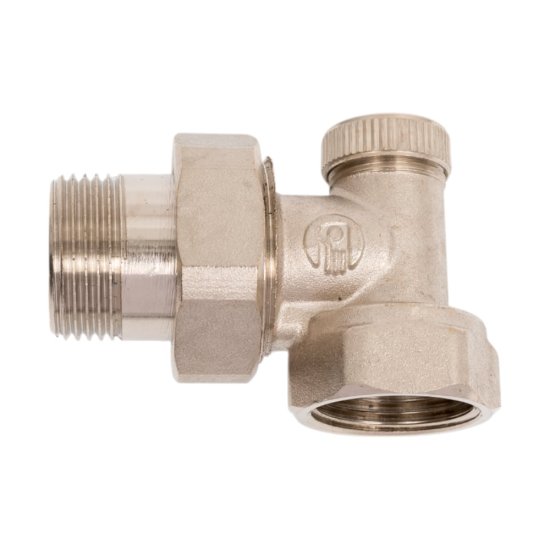 Угловой настроечный клапан для радиатора LAMMIN LM21046000020