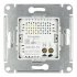 Розетка USB Systeme Electric Glossa встраиваемая титан 2хUSB-A (GSL000433)