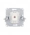 Розетка компьютерная Systeme Electric Glossa встраиваемая бежевая RJ45 (GSL000281K)