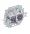 Розетка компьютерная Simon 15 встраиваемая алюминий 2хRJ45 (1591593-033)