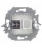 Розетка компьютерная Simon 15 встраиваемая белая RJ45 (1591598-030)