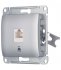 Розетка компьютерная Systeme Electric Glossa встраиваемая алюминий RJ45 (GSL000381К)