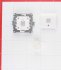Розетка компьютерная Systeme Electric Glossa встраиваемая белая RJ45 (GSL000181K)