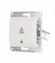 Розетка компьютерная Systeme Electric Glossa встраиваемая белая RJ45 (GSL000181K)