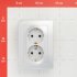 Розетка Systeme Electric Blanca встраиваемая алюминий (BLNRS001023)