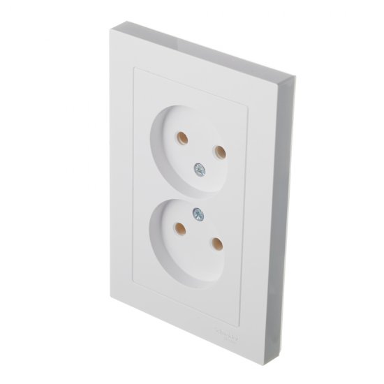 Розетка Systeme Electric AtlasDesign встраиваемая белая (ATN000120)