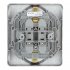 Розетка Legrand Inspiria встраиваемая антрацит (673753)