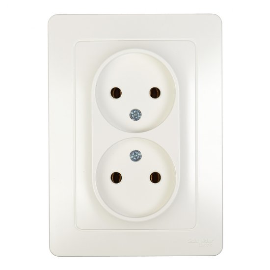 Розетка Systeme Electric Blanca встраиваемая молочная (BLNRS000022)