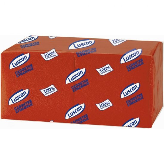 Однослойные бумажные салфетки Luscan Profi Pack