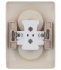 Розетка Systeme Electric Glossa встраиваемая бежевая (GSL000220)