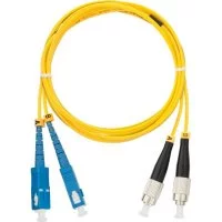 Переходной волоконно-оптический шнур NIKOMAX NMF-PC2S2C2-SCU-FCU-002