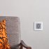 Розетка Legrand Inspiria встраиваемая алюминий с USB Type-C (673772)