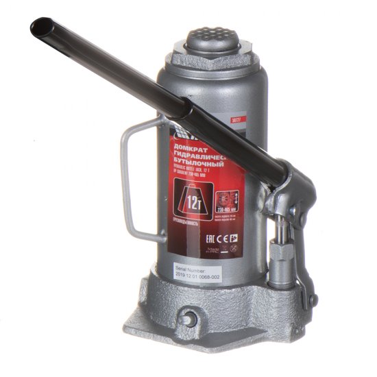 Домкрат гидравлический бутылочный Matrix 12 т (50727)