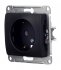 Розетка Systeme Electric Glossa встраиваемая антрацит (GSL000743)