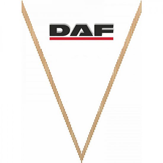 Треугольный автомобильный вымпел SKYWAY DAF