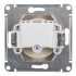 Розетка Systeme Electric AtlasDesign встраиваемая бежевая (ATN000241)
