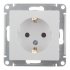 Розетка Systeme Electric AtlasDesign встраиваемая белая (ATN000143)