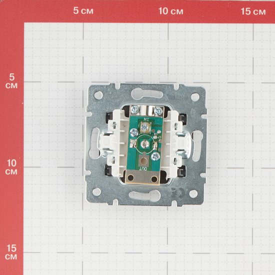 Розетка телевизионная Lezard Karina встраиваемая черный бархат (707-4288-130)