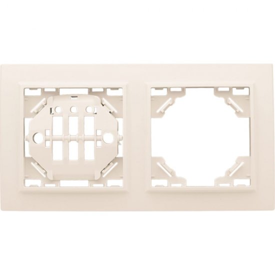 Горизонтальная двухместная рамка EKF Минск