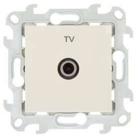 Проходная розетка TV Simon 2410475-031