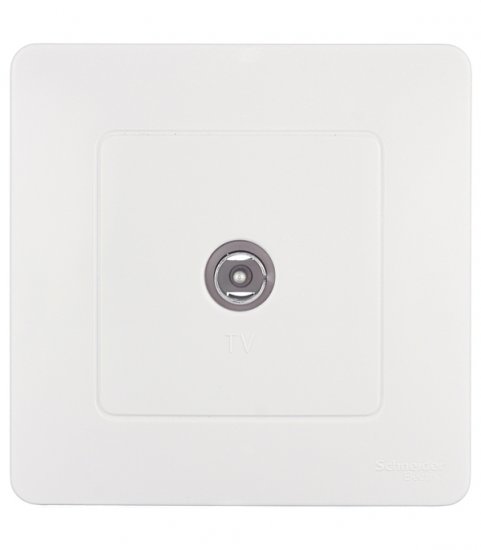 Розетка телевизионная Systeme Electric Blanca встраиваемая белая (BLNTS000011)