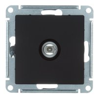 Розетка телевизионная Systeme Electric AtlasDesign встраиваемая карбон (ATN001093)
