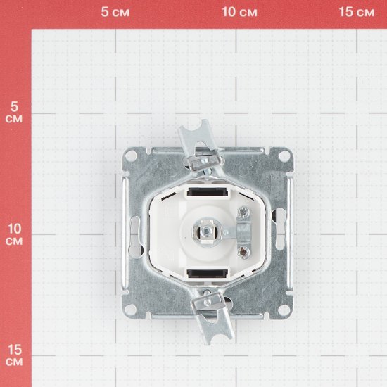Розетка телевизионная Systeme Electric AtlasDesign встраиваемая карбон (ATN001093)