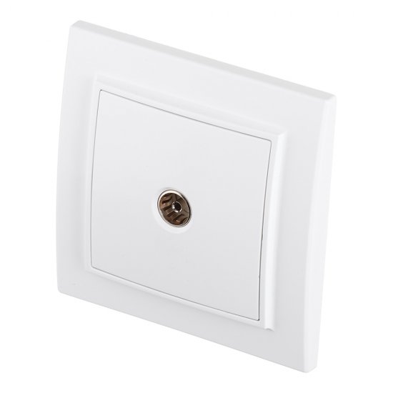 Розетка телевизионная EKF Минск встраиваемая белая (ERA00-027-10)