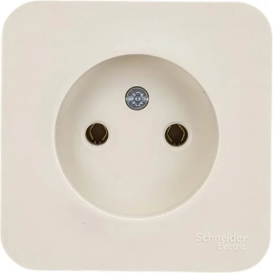 Одноместная розетка Systeme Electric Blanca