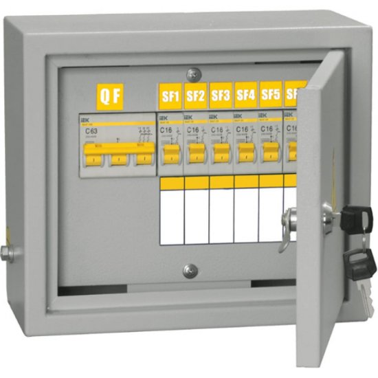 Распределительный щит IEK ОЩВ-6/ОЩВ-3-63-6-0,