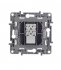 Розетка телефонная Legrand Etika встраиваемая слоновая кость RJ11 (672340)