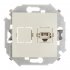 Розетка телефонная Simon 15 встраиваемая слоновая кость RJ11 (1591480-031)