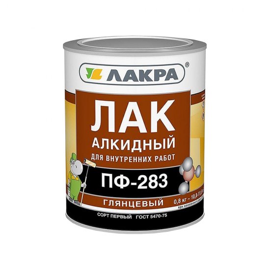 Алкидный лак ЛАКРА ПФ-283