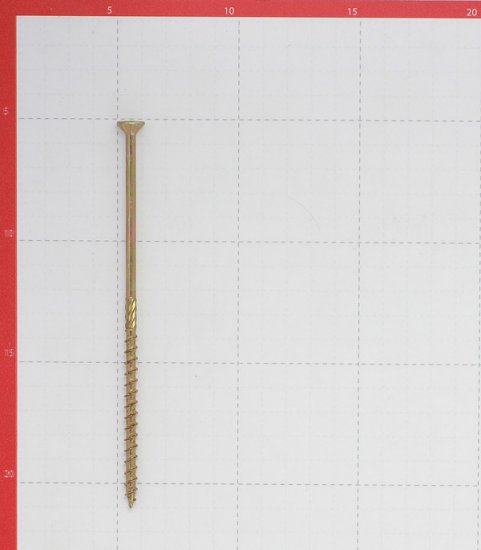 Саморезы по дереву 160x6,0 мм потайная головка конструкционные (100 шт.)