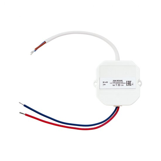 Блок питания стабилизированный 12В 1,5А уличный Rexant DC-493