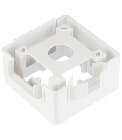 Коробка монтажная для кабель-канала DKC Viva белая 2 модуля (10123)