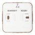 Переключатель Systeme Electric Blanca одноклавишный накладной молочный с подсветкой (BLNVA106112)