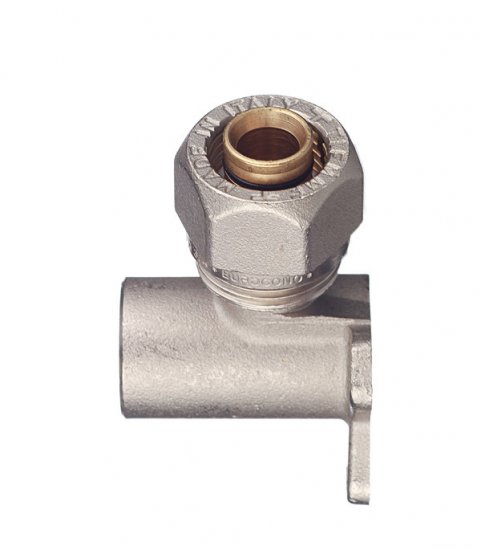 Водорозетка Tiemme двухплоскостная 20 обж(ц) х 1/2 ВР(г) (1600106)